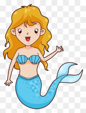 Mermaid Free To Use Clipart - Mermaid Coloring Books For Girls: Reduce Stress