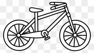 Bike Free Bicycle Animated Clipart Clipartwiz - Bike Black And White Clip Art