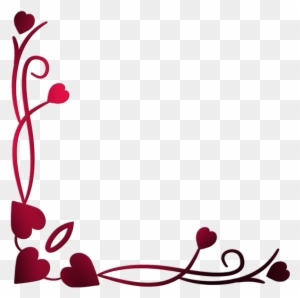 Love Blogger Valentine's Day - Love Border Design Png