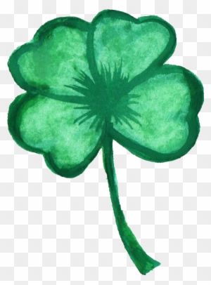 Clover Png - Watercolor 4 Leaf Clover