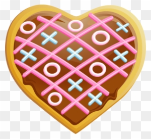 Heart Shaped Valentine Cake Clipart - Heart Shaped Cake Clipart