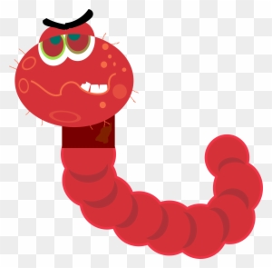 Earth Worm Clipart, Vector Clip Art Online, Royalty - Computer Worm Clipart