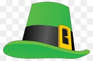 Free Clipart Of A St Paddys Day Leprechaun Hat - Leprechaun Hat Clip Art
