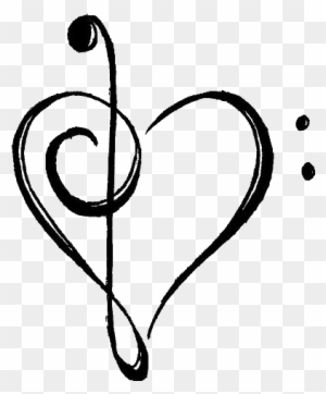 Music Notes Heart Clipart, Transparent PNG Clipart Images ...