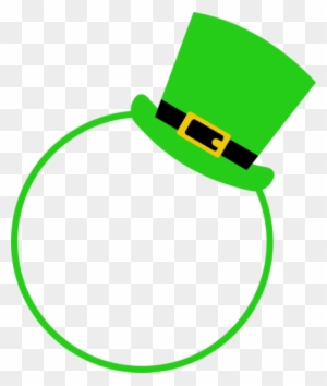 St Patrick's Hat Monogram - Saint Patrick's Day
