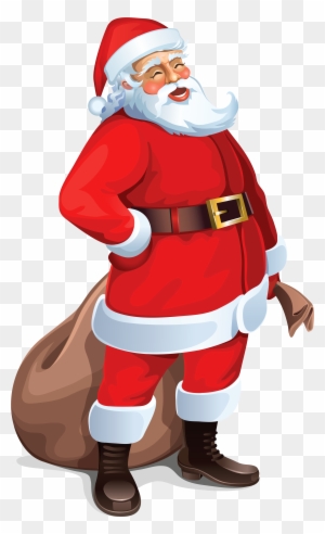 Urgent Free Pictures Of Santa Claus With Green Bag - Santa Claus Png