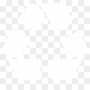 White Recycle Logo Png