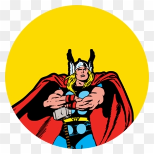 Thor - Style B - Thor - Style C - Retro Thor Comic Book