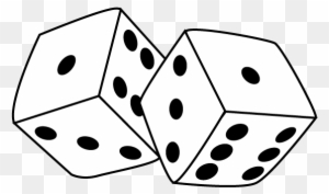 Dice Clipart Game Time - Board Games Pieces Drawing