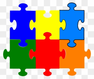 Free Jigsaw Puzzle Pieces - Colored Blank Puzzle Pieces