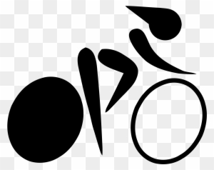 Track And Field Clipart 9, - Track Cycling Olympic Symbol