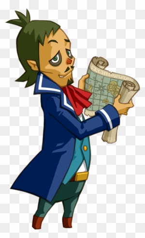 Linebeck - Legend Of Zelda Phantom Hourglass Characters