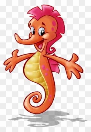 Hipocampo Caballito Mar Caricaturas Caballito De Mar Free Transparent Png Clipart Images Download