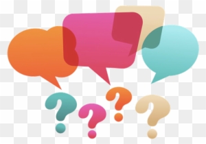 Speech Bubbles And Question Marks Image - Question Comments