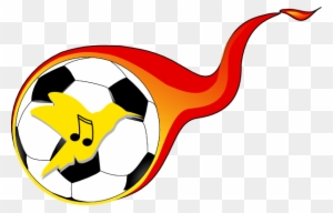 Soccer Ball Clip Art - Custom Flaming Soccer Ball Throw Blanket
