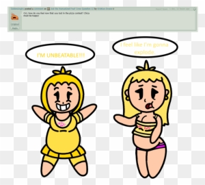 Ask The Humanized Fnaf Crew Question 17 By Kriztian-draws - Fnaf Toy Chica Pregnant