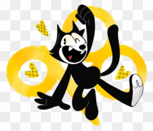 Happy Birthday To The Most Wonderful Cat Of All 98 - Felix The Cat Fanart