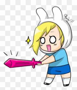 Fionna And Cake Finn The Human Ice King Chibi Drawing - Adventure Time -  Free Transparent PNG Clipart Images Download