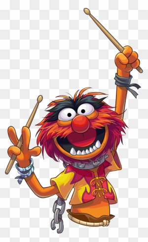 Download Animal Animal Muppets Drummer Free Transparent Png Clipart Images Download