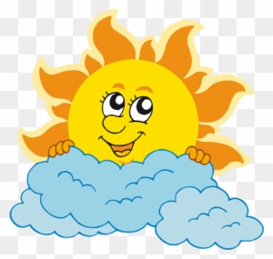 The Sun And Cloud - Sun And Cloud Gif - Free Transparent PNG Clipart ...