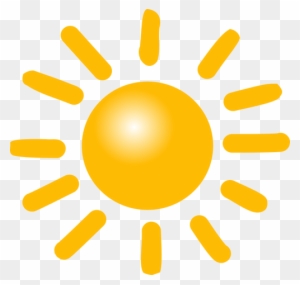 Desenho Vetorial De Sol Brilhante - Weather Symbol For Sun