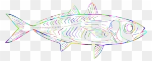 Fish Line Art 18, Buy Clip Art - Line Art