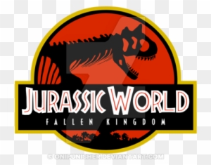 Hodarinundu 73 64 Logo Jurassic World Fallen Kingdom - Jurassic Park Logo Movie Dinosaur 24x18 Print Poster