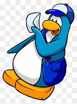 Blue Mail Bag Penguin Blue - Club Penguin Membership Codes