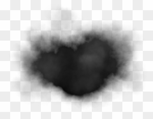 Smoking Clipart Dark Cloud - Black Smoke Cloud Png