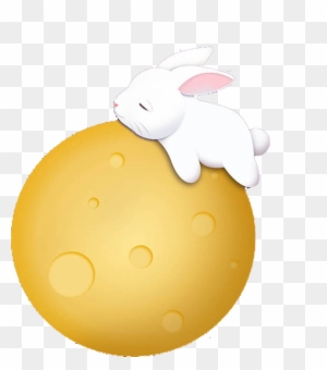 Easter Bunny Rabbit Moon - Mid-autumn Festival - Free Transparent PNG ...