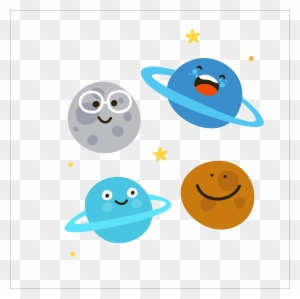 Solar System Planet Cartoon Illustration - Icon Png Planet Eart