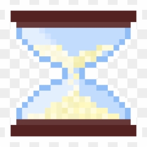 Hourglass Pixel Art From The Science Pack Of Picroad - Pixel Art Minecraft Thor