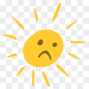 Sun With A Sad Face