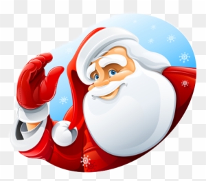 Central Georgia Santas - Happy Santa Claus Face Greeting Vector Shot Glass