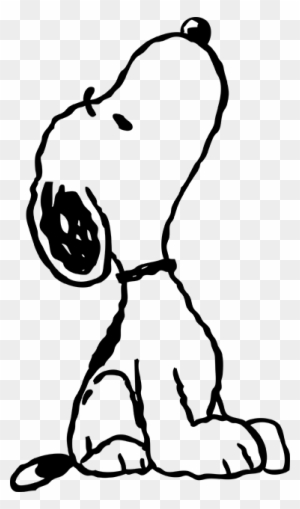 Preview-1 - Snoopy Blanco Y Negro - Free Transparent PNG Clipart Images ...