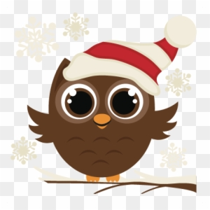 Christmas Owl Clipart