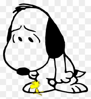 Peanuts Cartoon, Peanuts Comics, Peanuts Gang, Funny - Sad Snoopy