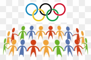 Namc Montessori Values Olympic Spirit Rings Holding - Spirit Of The Olympic Games
