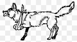 Lame Outline, Fox, Broken, Leg, Animal, Mammal, Arm, - Fox Clip Art