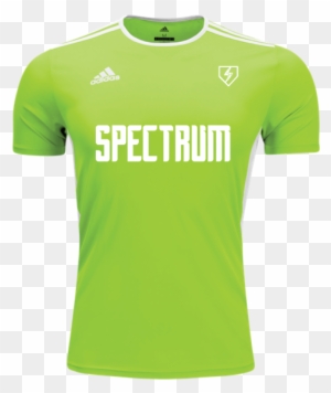 Image Of Spectrum Soccer Jersey - Ladies Green Gildan T Shirt Deere