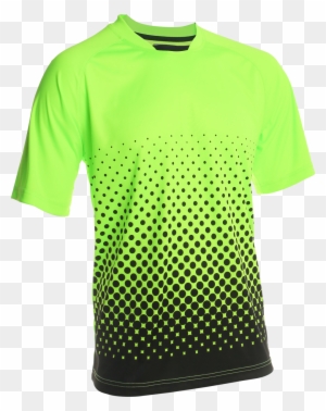 lime green football jersey
