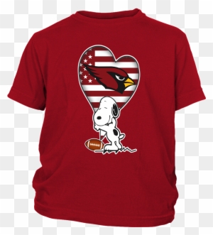 Arizona Cardinals Snoopy Football Sports Shirts - Kids Atlanta Rise Up