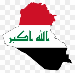 The Current State Of Iraq Stems From The Vicious Reign - Iraq Flag Map