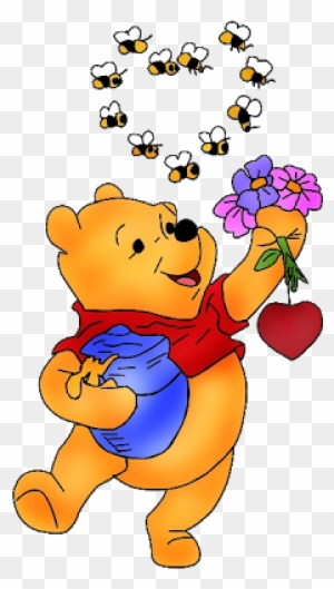 Valentine's Day Clipart Winnie The Pooh - Winnie The Pooh Valentines