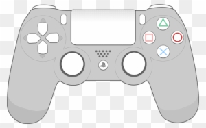 Ps4 Drawing Game Playstation 4 Controller Cartoon Free Transparent Png Clipart Images Download