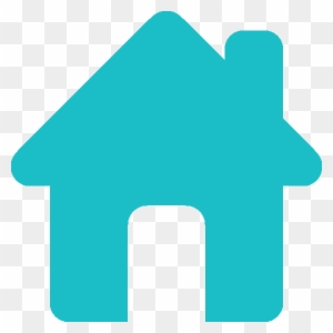 blue house icon