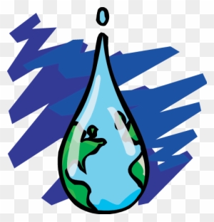 A Drop Around The World - Water Resources Clipart Png