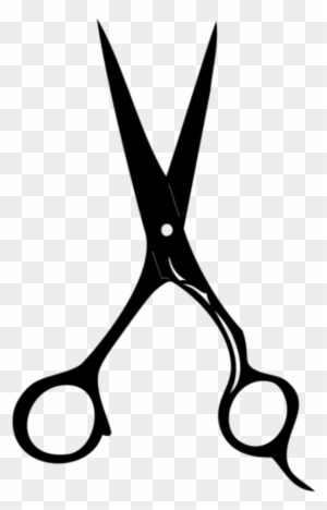 Hair Cutting In Progress - Hair Scissors Clip Art Png
