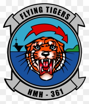 1951 02 25 Marine Squadron Hmh 361 Commissioned - Hmh 361 Flying Tigers