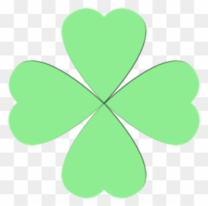 Paste All 4 Hearts Onto The Paper So That They Look - Ideas St Patrick's Day Craft